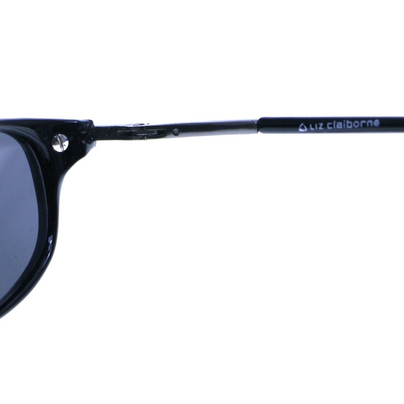 Liz Claiborne  Black Designer Cateye-Sunglasses - Picture 5 of 7